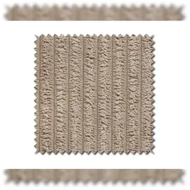 KAWOLA Sessel CHARME Hochlehnsessel Cord taupe