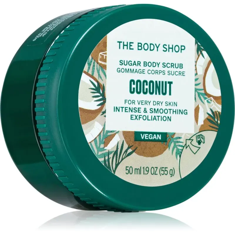 The Body Shop Coconut Body Scrub Vegan Körperpeeling mit Kokos 50 ml