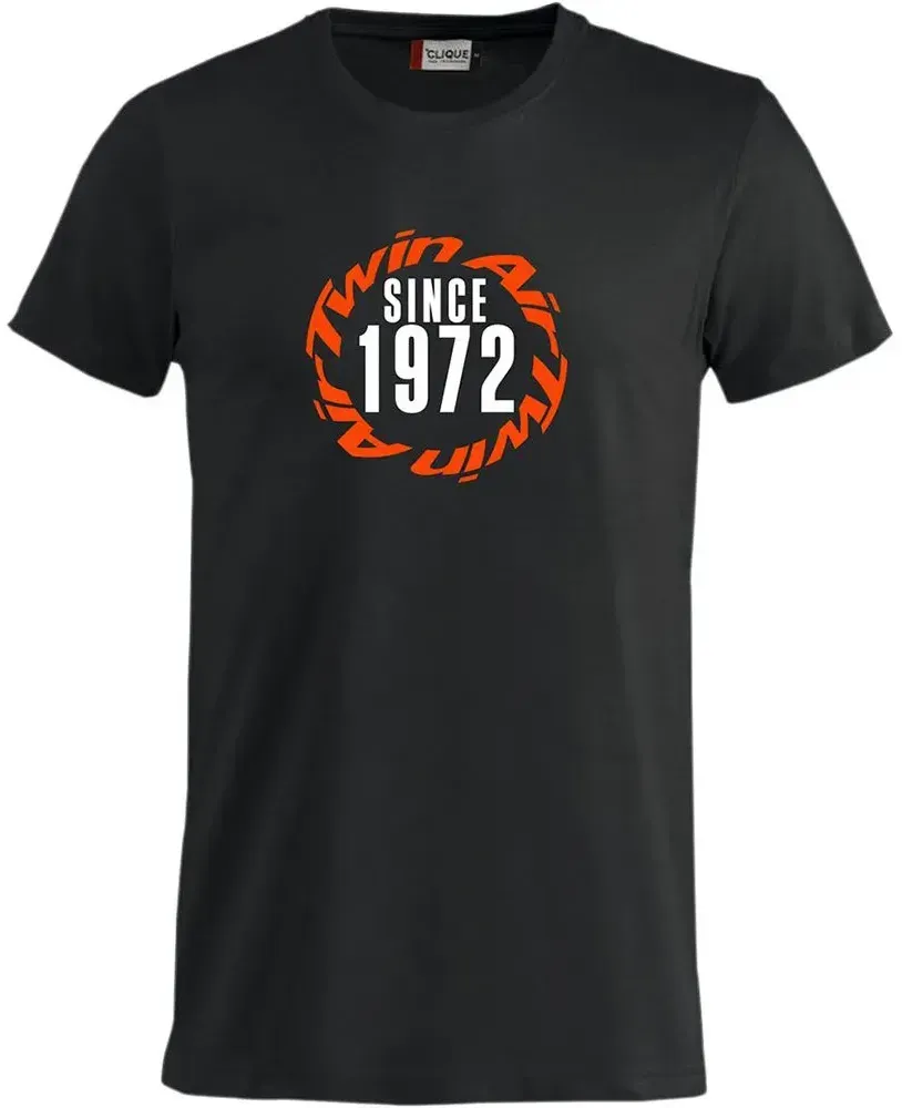 Twin Air Since 1972 Kurzarm-t-shirt - Black - L