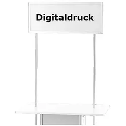 Druck auf Topschild für ALLEGRO®-MINI-Theke