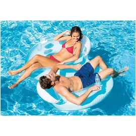 Intex 56800EU Double Pillow-Back Lounge Schwimmring 198x117cm Zweisitzer