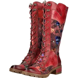 LAURA VITA Schnürstiefel Damen Rot 37
