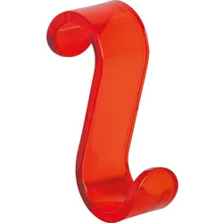 Haken Snake zum Einhängen (Ausführung: Handtuchhaken Snake weiß einzeln)