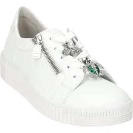Gabor Sportliche Schnürschuhe in Weiß | Gr.: 38