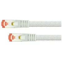 Python Series Patchkabel mit Rastnasenschutz und Nylongeflecht, S/FTP, PiMF, PVC, 250MHz, OFC, Gigabit-fähig (10/100/1000-Base-T Ethernet Netzwerke) - RJ45 Ethernet LAN
