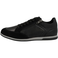 GEOX Herren U Renan B Sneaker, Black, 42 EU