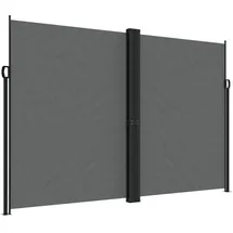 vidaXL Seitenmarkise 220 x 600 cm Anthrazit Polyester