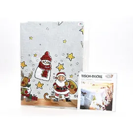 HundB Weihnachtstischdecke Papiertischdecke 120 x 60 cm bunt