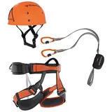 C.A.M.P. Unisex-Adult KIT FERRATA Kinetic Topaz II, Mehrfarbig, Einstellbar