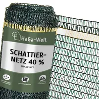 Haga Zaunblende 150 x 150 cm Grün Kunststoff