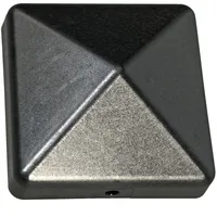 Haga - 50 Stk. Pfostenkappe Für Holzpfosten 7x7cm Zaunkappe Pfostenabdeckung