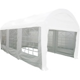 Siena Garden Seitenteile zu Event Pavillon 3x6 Meter, Bezug aus Polyethylen, 140g/m2 in weiß, 4 Stück