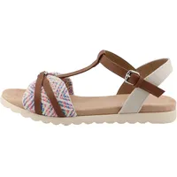 Tom Tailor Damen 5390490027 Sandale, Blue-Multi, 41 EU