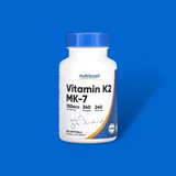 Nutricost, Vitamin K2, Ergänzungsmittel mit Vitamin K2, 100 mcg, 240 Weichkapsel