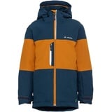 Vaude Snow Cup Jacket, Dark Sea / Brown - 122-128 cm