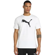 Puma teamRISE Logo Jersey Cotton weiß M