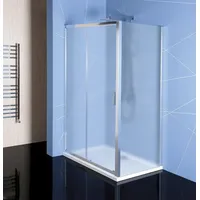 Polysan s.r.o. Komplettdusche EASY Rechteckige Duschkabine 1200x800mm L/R Variante, Brick Glas, BxT: 120x80 cm, Polysan-EL1238EL3238-SET