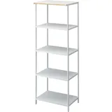 Yamazaki Tower Küchenregal 60 x 46,5 x 170 cm Weiß