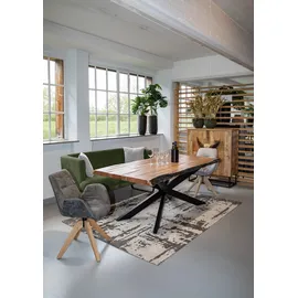 GUTMANN FACTORY Couch Polyester 2-Sitzer Grün