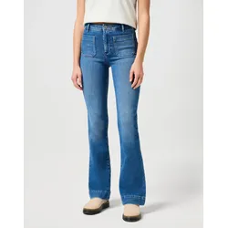 Bootcut-Jeans »Flare«, im Retro-Design mit ausgestelltem Bein, Gr. 30 - Länge 32, RAVEN, , 31438852-30 Länge 32