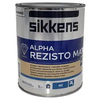 Sikkens Alpha Rezisto Mat 1 Liter Weiß Wandfarbe