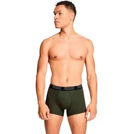 Puma Boxershorts 2er Pack Schwarz/Grün M
