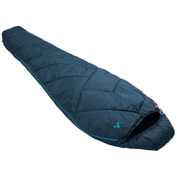 Vaude Sioux 400 S II SYN Mumienschlafsack (Herren bsi 7°C/ max. Körpergröße 170 cm/ Gewicht 0,858 kg), L - baltic sea