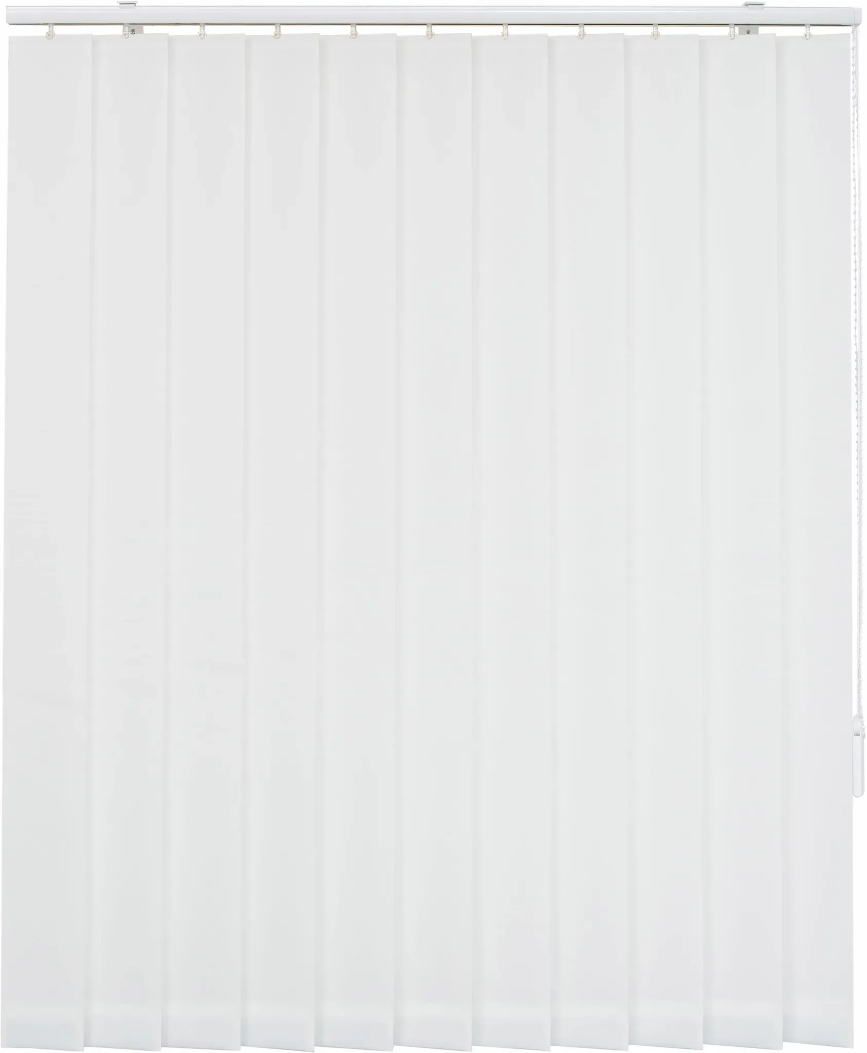 Lamellenvorhang SUNLINES "Montana", weiß, B:140cm H:170cm, Jalousien, Wunschmaß