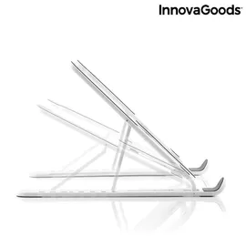 InnovaGoods Zusammenklappbarer und Verstellbarer Laptop-Ständer Flappot, InnovaGoods® - Silber