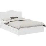 vidaXL Bett, Concepcion 140 x 200 cm Holzwerkstoff