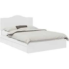 vidaXL Bett, Concepcion 140 x 200 cm Holzwerkstoff