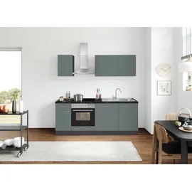 OPTIFIT Küchenzeile Malika 210 cm grün