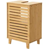 [en.casa] Waschbeckenunterschrank Iveland 60x40x30cm Bambus