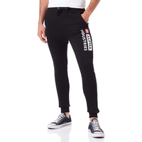 Alpha Industries Alpha Block-Logo Jogger Jogginghose für Herren Black