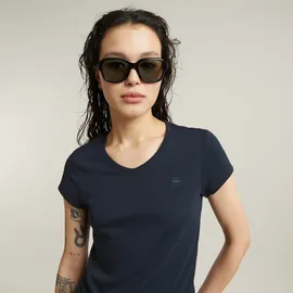 G-Star Eyben Slim V T 2.0 Kurzarm-T-Shirt Osaka Blue XL