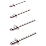 Blindnieten Satz BGS Aluminium 2,4 - 4,8 mm 400 Stk.