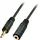 Lindy Audiokabel Klinken-Stecker / Klinken-Buchse 2,00m (35652)