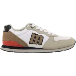 Mustang für Herren. 84467 Joggingschuhe weiß (41), Stoff, Wohnung, Schnürsenkel, Lässig