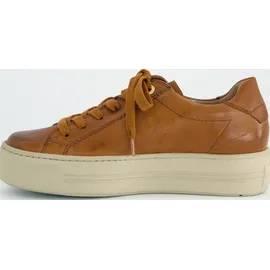 Paul Green 5241 Damen Plateau-Sneaker Braun 40