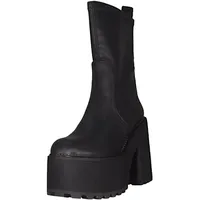 Buffalo Damen Elegante Stiefelette Killah Sock Boot 1622376 Schwarz ... 40