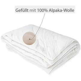 Badenia Trendline Alpaka Bettdecke warm 155 x 220 cm Testurteil Haus & Garten Test (1,2) | Weiß