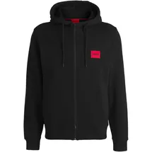 Hugo Daple Sweatjacke Rot/Schwarz L