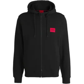 Hugo Daple Sweatjacke Rot/Schwarz L