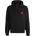 Sweatjacke Rot/Schwarz L