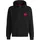 Hugo Daple Sweatjacke Rot/Schwarz L