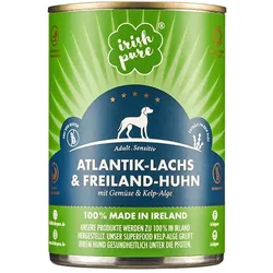 Hunde Nassfutter Atlantik-Lachs & Irisches Huhn mit Gemüse & Kelp-Alge Adult