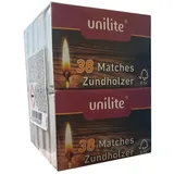 Unilite Streichhölzer 10er Verpackung je ca. 38 Stück