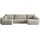 Kaiser Ecksofa mit schlaffunktion und bettkasten, Sofa U-form, Couch U-form CAPRI Poso Beige