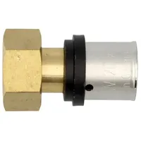 Stabilo-sanitär Pipetec Pressfitting Verschraubung Übergang 20x2 mm 1/2 Zoll
