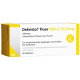 Dekristol 500 I.E. Vitamin D Tabletten mit Fluor für Säuglinge